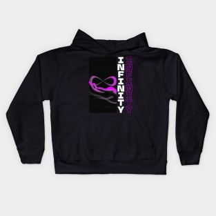 PURPLE INFINITY Kids Hoodie